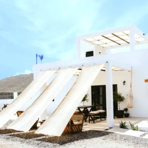 Casitas Pacifico outside patio