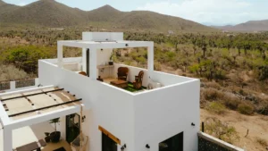 Drone Photo Casitas Pacifico Rooftop
