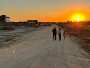 Casitas Pacifico sunset walking